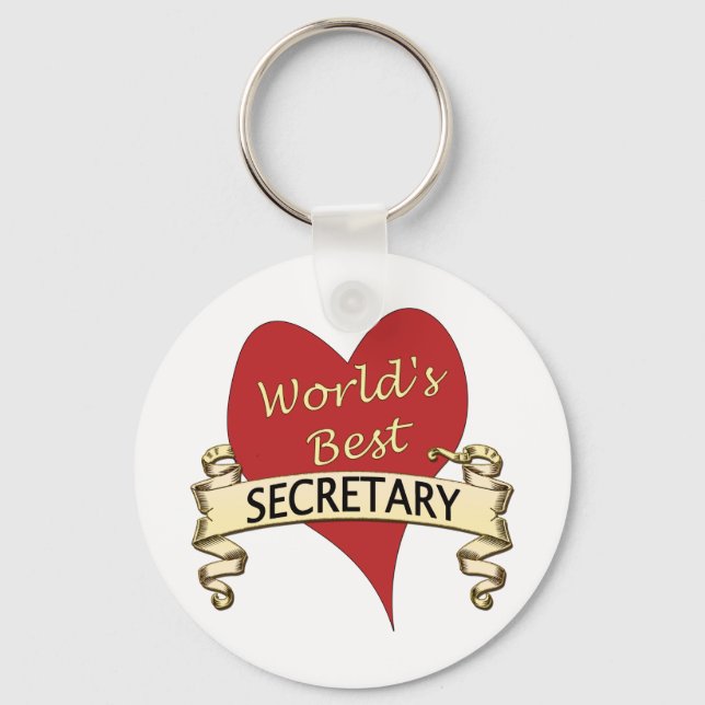 Chaveiro Melhor Secretário do Mundo (Frente)
