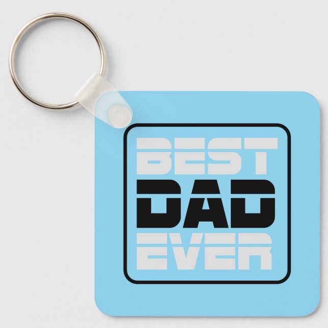 Chaveiro Melhor T-Shirt do Pai (Frente)