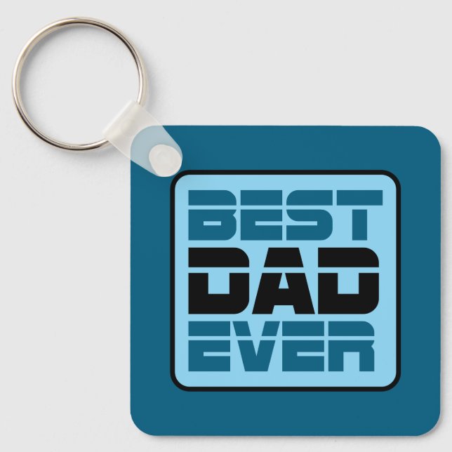 Chaveiro Melhor T-Shirt do Pai (Frente)