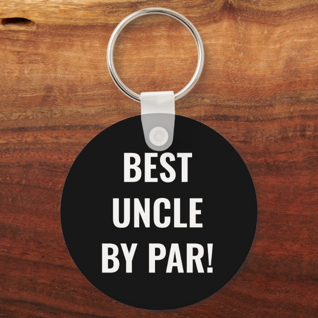 Chaveiro Melhor Tio por Letra de Golfer de Par Sports (Verso)