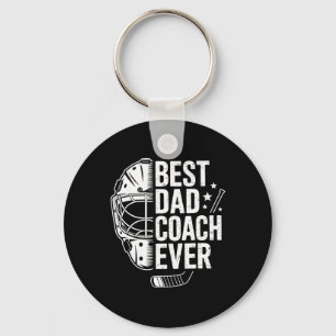 Chaveiro Melhor Treinador Pai de Hockey de Todos os Tempos