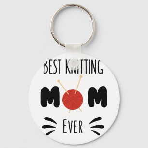 Chaveiro Melhor tricô para a mamãe