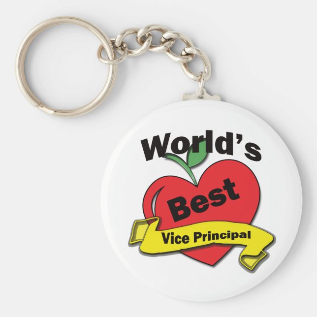 Chaveiro Melhor vice-diretor do mundo (Frente)