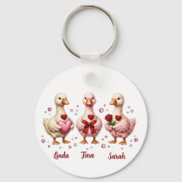 Chaveiro Melhores amigos Geese amigos do dia dos namorados