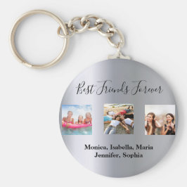 Chaveiro Melhores amigos para sempre Nomes de prata persona