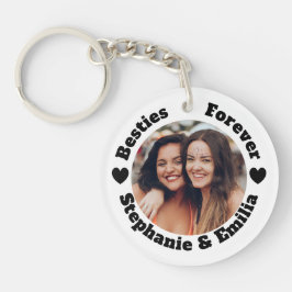 Chaveiro Melhores amigos personalizados de fotografia BFF