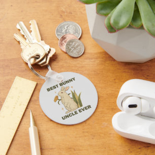 Chaveiro Melhores Presentes de Aniversário de Tio Coelhinho