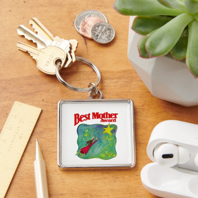 Chaveiro Melhores presentes no Prêmio da Mãe (Mesa)