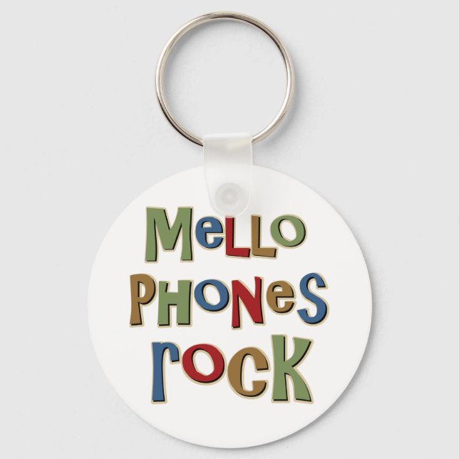 Chaveiro Mellophones Rock (Frente)