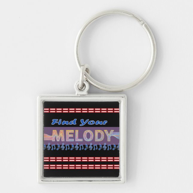 Chaveiro melody T-Shirt (Frente)