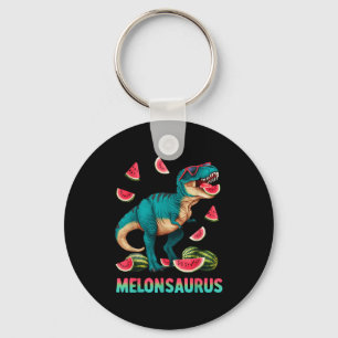 Chaveiro Melonsaurus melão dinossauro t rex verão engraçado