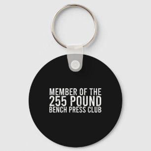 Chaveiro Membro Do Bench Press Club De 225 Libras - Gym Bod