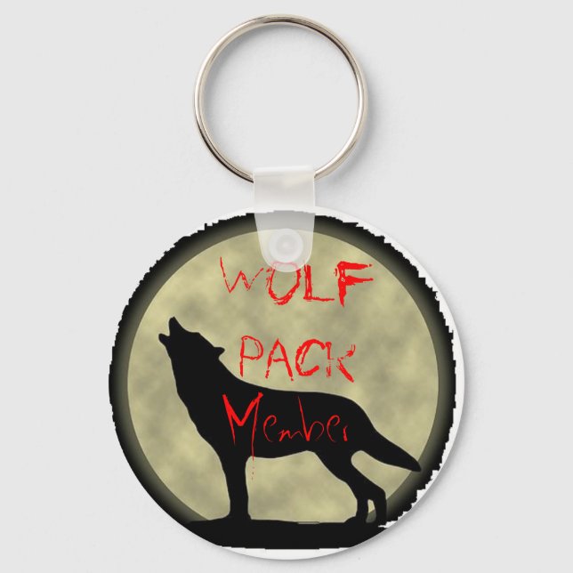 Chaveiro Membro do Wolf Pack (Frente)