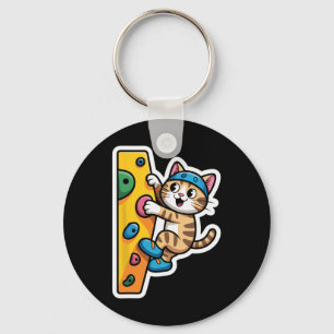 Chaveiro Meme da Parede de Escalada do Gato