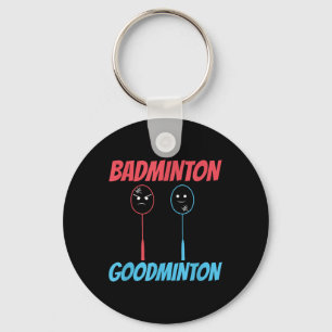 Chaveiro Meme da Raquete de Badminton Goodminton