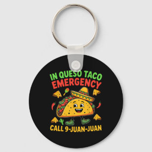 Chaveiro Meme de Dito Engraçado Cinco De Mayo Mexicano Taco