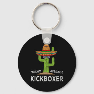 Chaveiro Meme Divertido de Kickboxer Hilário Engraçado Kick