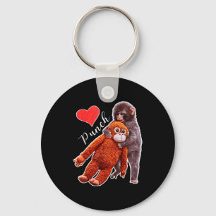 Chaveiro Meme do macaco bebê socado