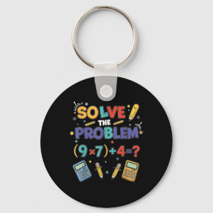 Chaveiro Meme engraçado 67 Pemdas Professor de Matemática E