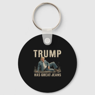 Chaveiro Meme Retro Trump Tem Ótimas Calças Jeans