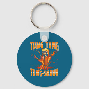 Chaveiro Meme Surreal Italiano Brainrot Tung Tung Tung Sahu