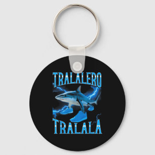 Chaveiro Meme Surreal Italiano Tralalero Tralala Fu