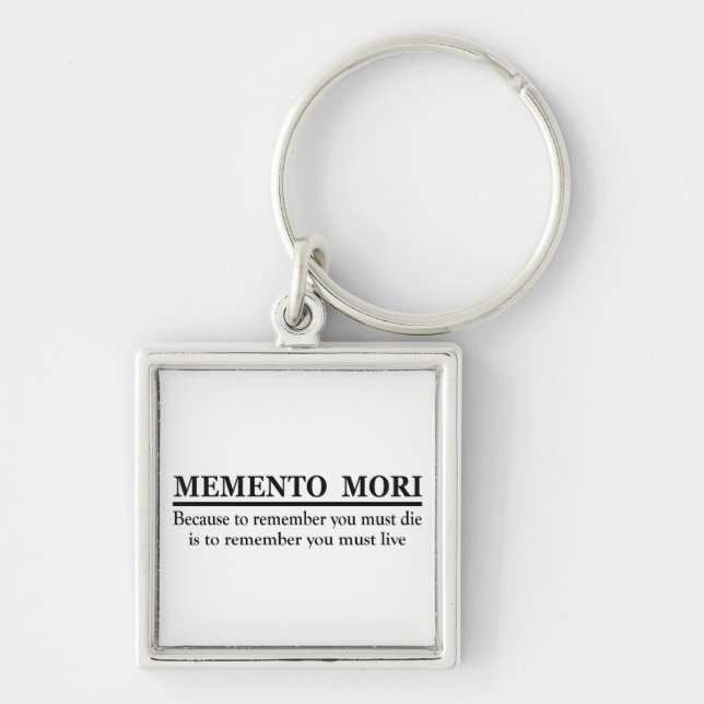Chaveiro Memento mori (Frente)