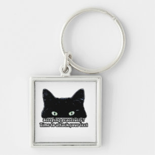 Chaveiro Memória de gato rabugento para amantes de gatos e