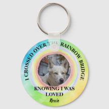 Memória do Rainbow Bridge Dog, Foto Personalizada 