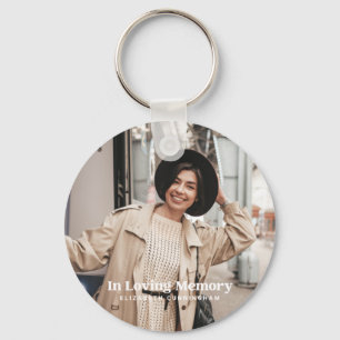 Chaveiro Memória personalizada moderna de amor Memória Memo