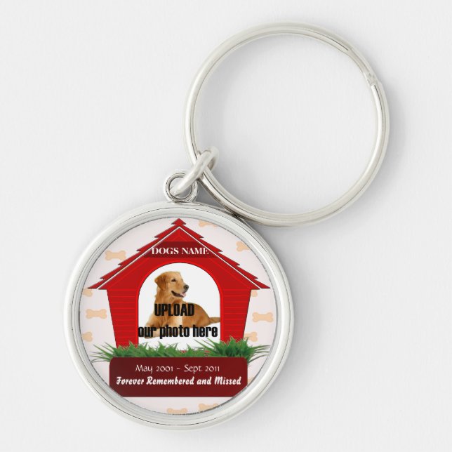 Chaveiro Memória Pet da Casa dos Cachorros Vermelhos (Frente)