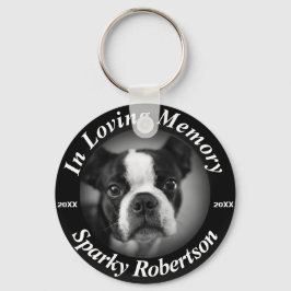Chaveiro Memorial de Cachorro Personalizado