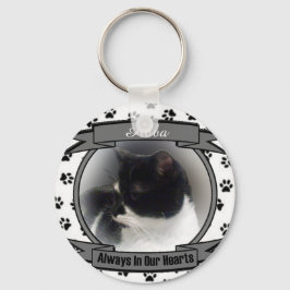 Chaveiro Memorial De Gatos Sempre Em Nossos Corações
