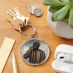 Chaveiro Memorial Personalizado com Foto e Texto
