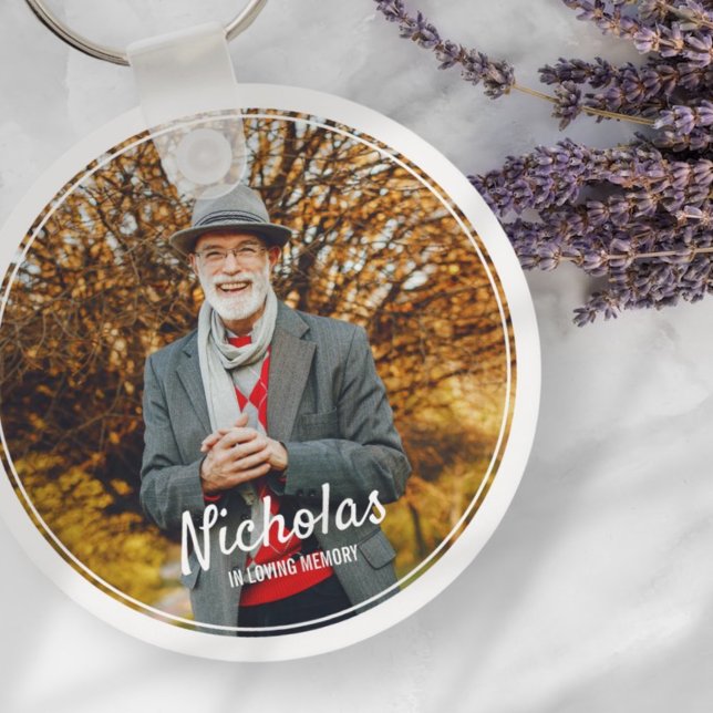 Chaveiro Memorial Simples de Fotografias de Quadros Moderno (Criador carregado)