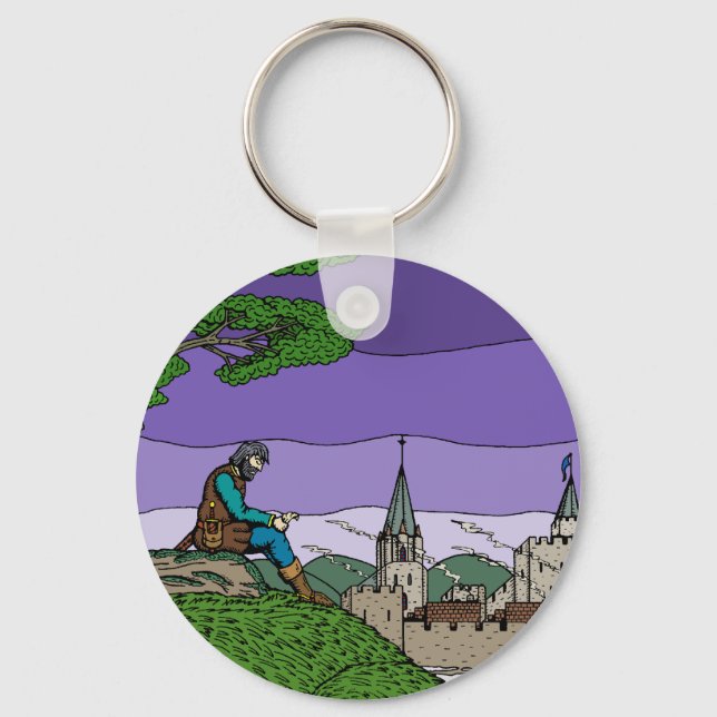 Chaveiro Memórias de Camelot (Frente)