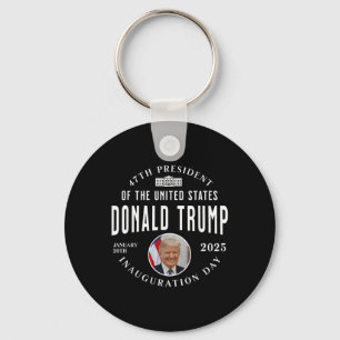 Chaveiro Memórias do Dia da Inauguração do Presidente Trump