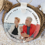 Chaveiro Memórias Personalizadas da Família Personalizada Ú<br><div class="desc">Capture a essência de seus momentos familiares mais queridos com nosso Chaveiro de Foto Personalizado de Lado Duplo. Esta excelente manutenção permite-vos mostrar duas das vossas fotografias favoritas, fazer-a uma forma perfeita de carregar com os vossos entes queridos, onde quer que vão. Ideal para avós que adoram seus netos, pais...</div>