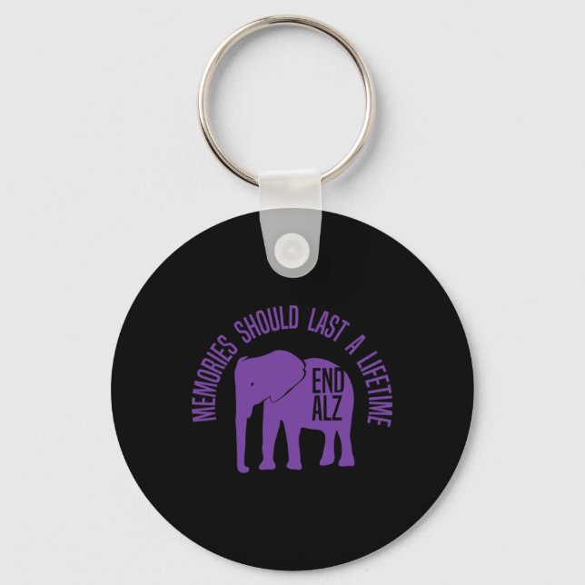 Chaveiro Memórias Problema Com Elefante Roxo E Heimerhe De  (Frente)