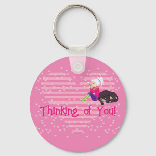 Chaveiro Menina apaixonada