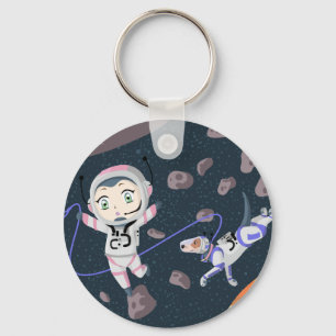Chaveiro Menina asteróide