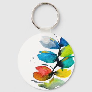 Chaveiro Menina bebendo chá de bolhas adolescente moderno