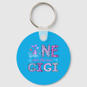 Chaveiro Menina de 1 ano Gigi Oneder Under The Sea