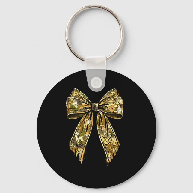 Chaveiro Menina de Caça com Arco Camuflada Camo (Frente)