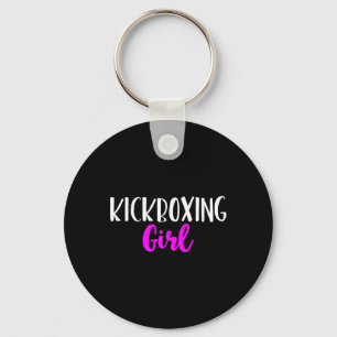 Chaveiro Menina de Kickboxing Mulheres Divertido Presente B