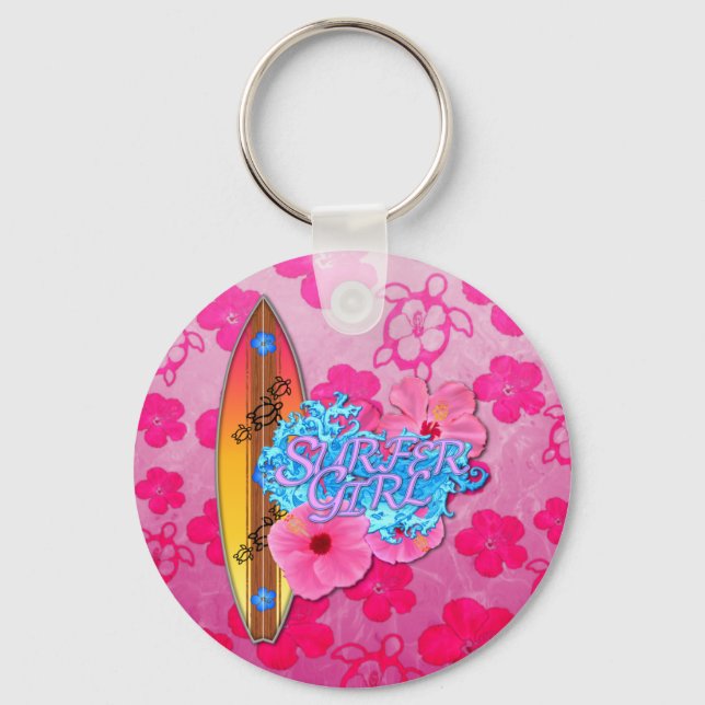 Chaveiro Menina do surfista (Frente)