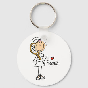 Chaveiro Menina eu amo o tênis