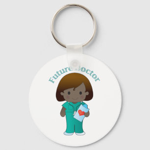 Chaveiro Menina Médica Futura