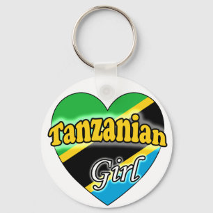 Chaveiro Menina Tanzaniana
