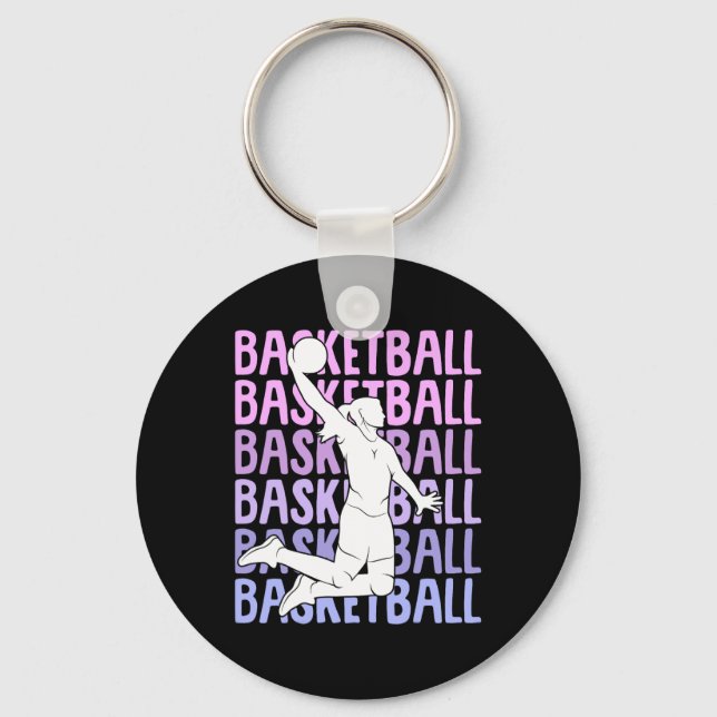 Chaveiro Meninas de basquete (Frente)